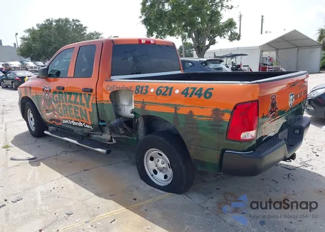 2019 Ram 1500 Classic Tradesman 4X2 6'4 Box from USA, damaged, VIN 1C6RR6FG9KS581243